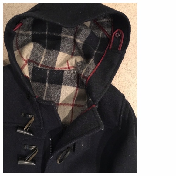 VINTAGE Duffel Coat // Navy Blue - L or XL - Picture 4 of 6